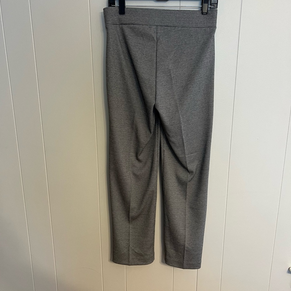 Loft houndstooth pull on ankle pant Sz S‎